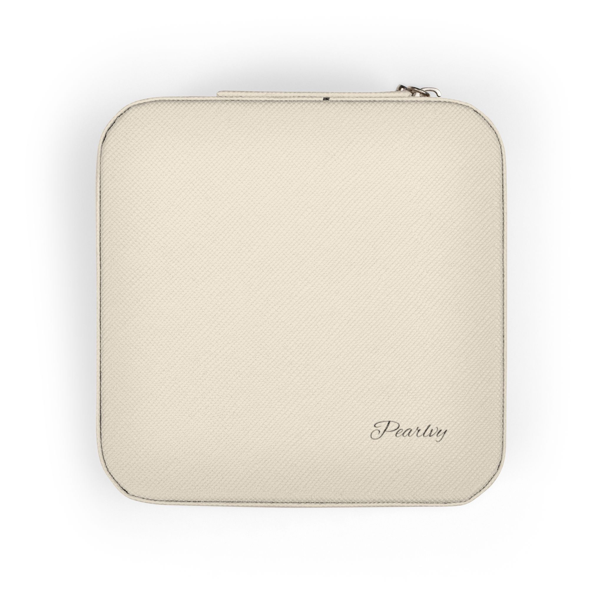 Kompaktes Pearlvy Schmuck-Reiseetui — Tragbarer Ring- & Ohrringe-Organizer