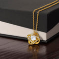 Pearlvy ,,Ewige liebe liebesknoten halskette