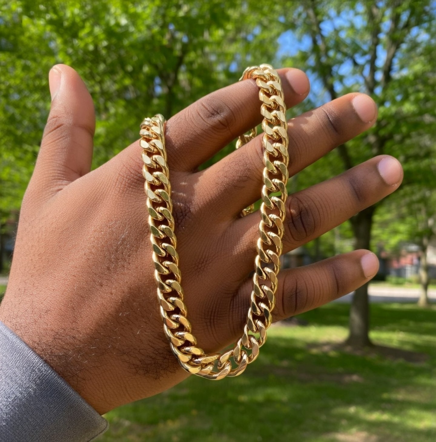 Pearlvy kubanische gleitkette